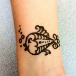Lil Fish Henna Design Lil Fish Henna Design