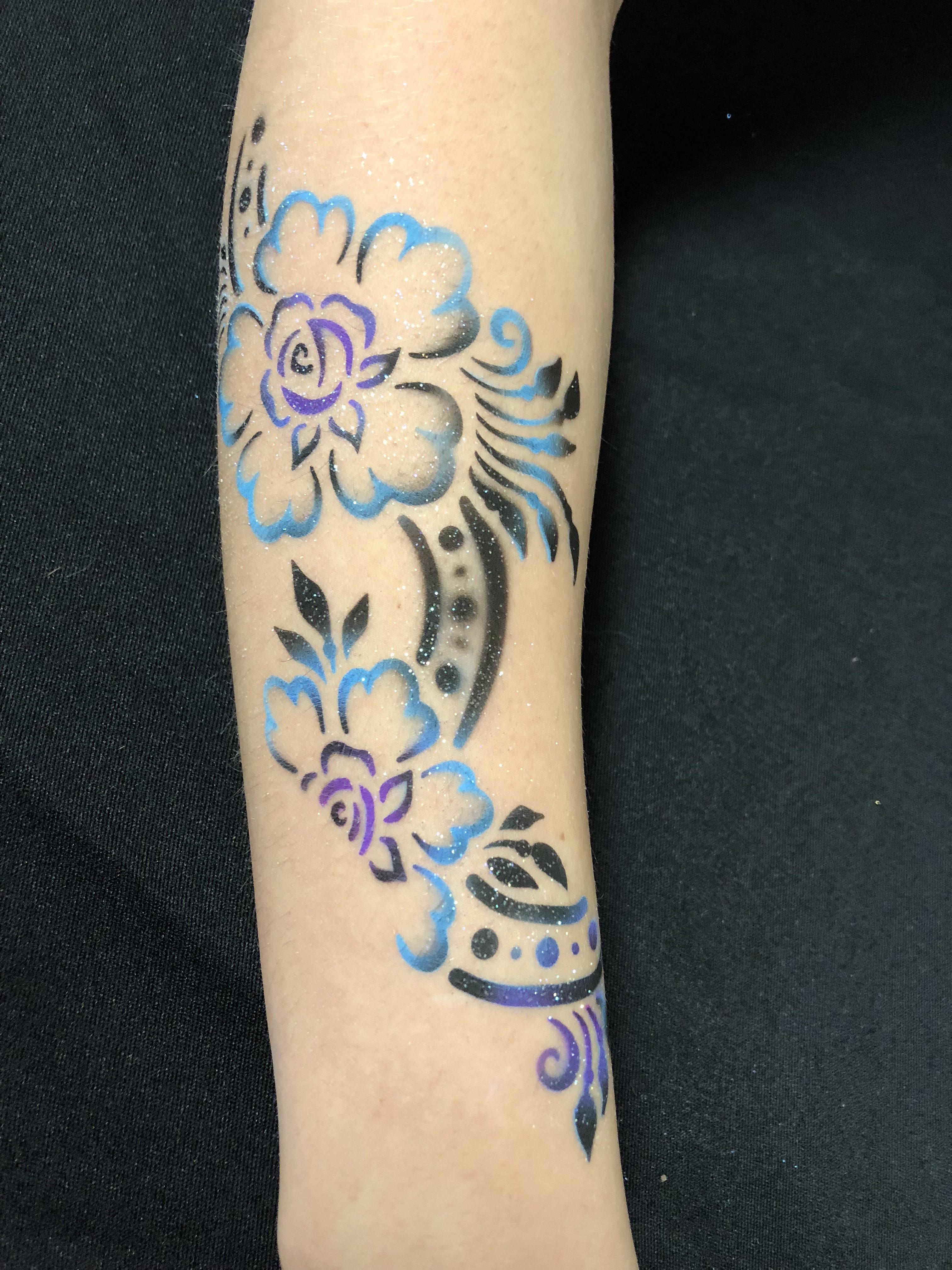 Airbrush Henna Washington DC and Virginia Face Painting